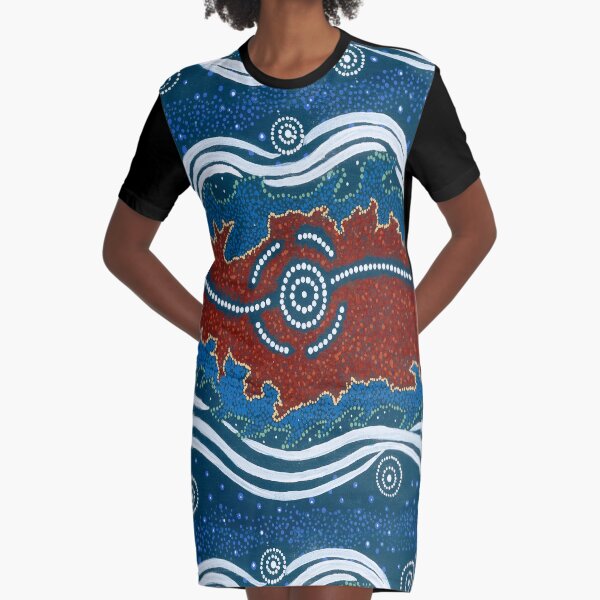 3 Lore / Creation Story Graphic T-Shirt Dress