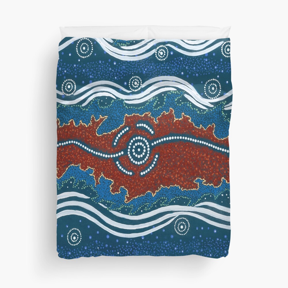 3 Lore / Creation Story Duvet Cover