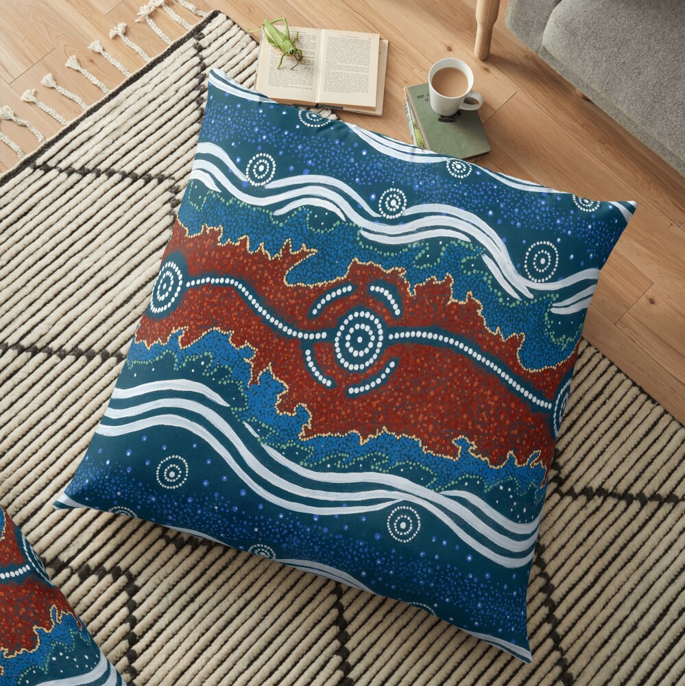 3 Lore / Creation Story Floor Pillow