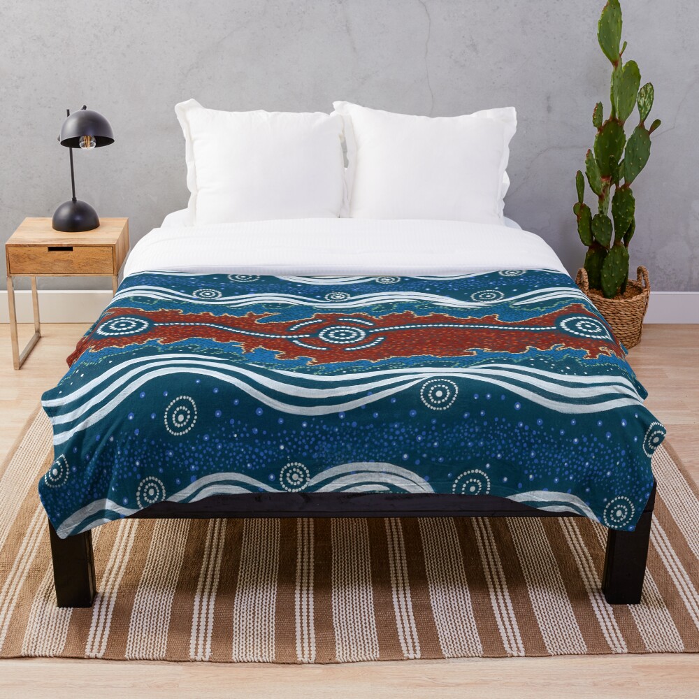3 Lore / Creation Story Throw Blanket