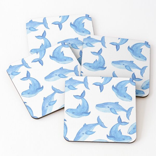 Item preview, blue whales pattern designed and sold by haroulita.