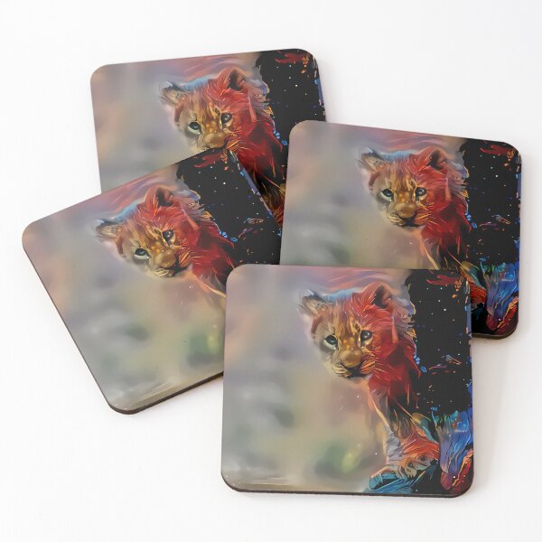 Item preview, Young lion designed and sold by watwateroo.