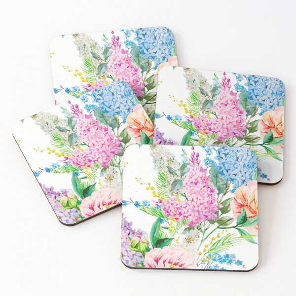 Item preview, watercolor flowers designed and sold by haroulita.