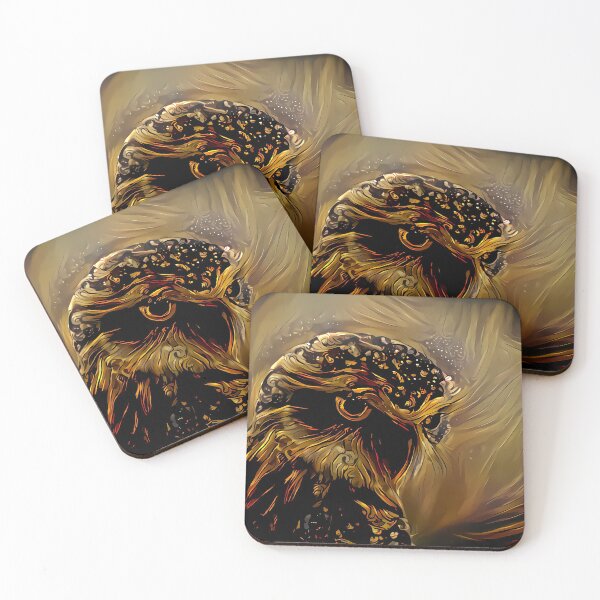 Item preview, Fractal owl designed and sold by watwateroo.