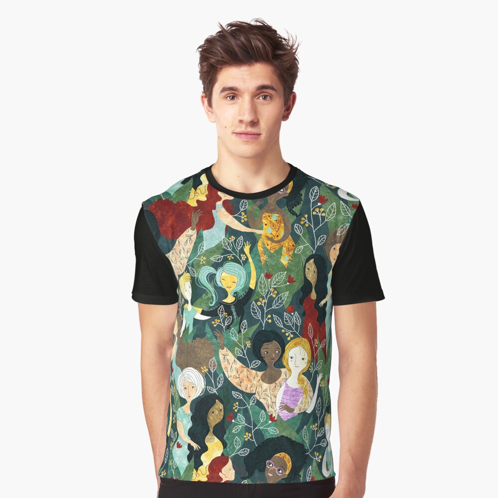 Item preview, Graphic T-Shirt designed and sold by gaiamarfurt.