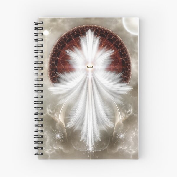 Item preview, Angel Wings Snowflake Fractal Art Composition designed and sold by Xzendor7 Digital Art Creations.