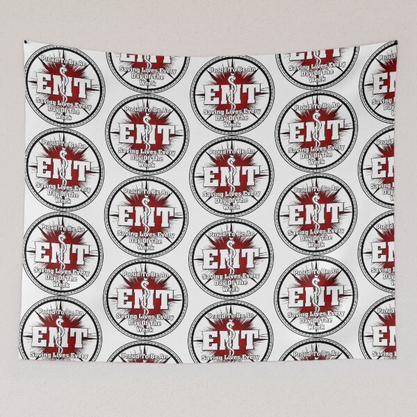 Item preview, Proud To Be An EMT Typography Emblem designed and sold by Xzendor7 Digital Art Creations.