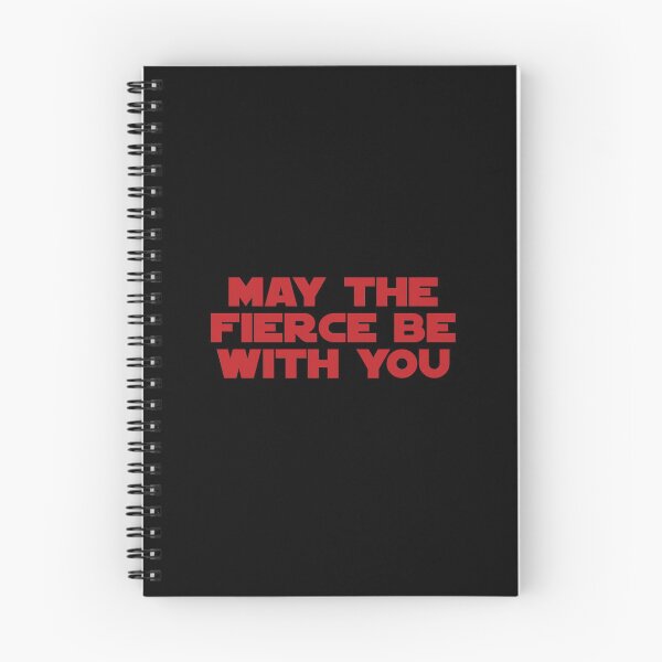 Item preview, May the Fierce be with You (red, bold) designed and sold by AllQueerHere.