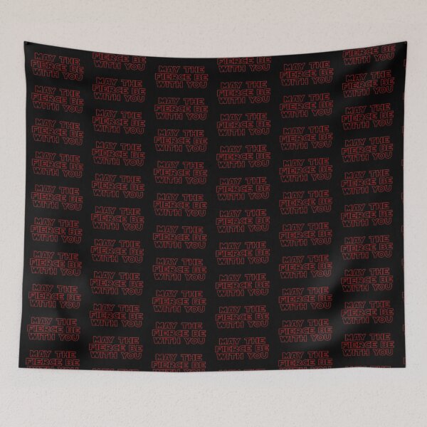 Item preview, May the Fierce be with You (red, outline) designed and sold by AllQueerHere.