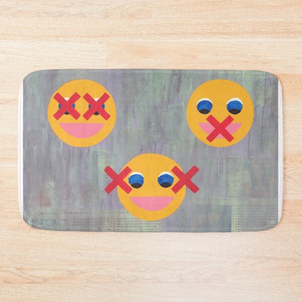 Item preview, The Three Wise Emojies II designed and sold by jamesknightsart.