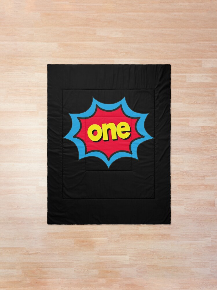 superhero first birthday shirt