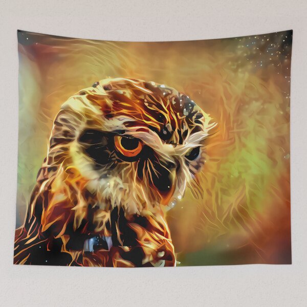 Item preview, Gloden owl designed and sold by watwateroo.