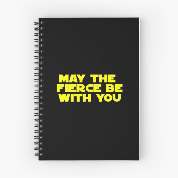Item preview,  May the Fierce be with You (yellow, bold) designed and sold by AllQueerHere.