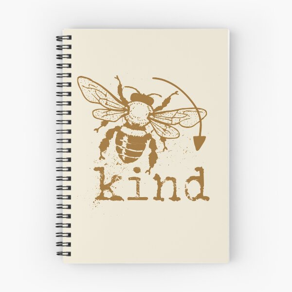 Item preview, Bee kind typography text art quote by Word Fandom - wordfandom designed and sold by Kerry Pritchard.