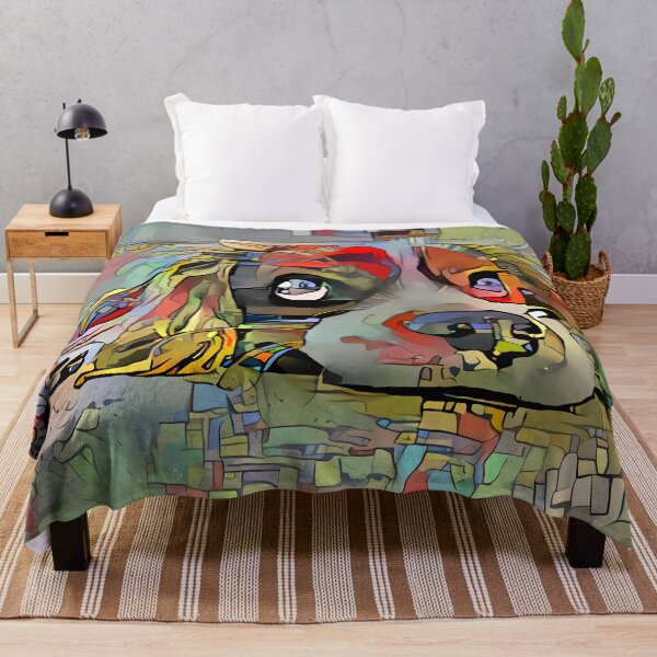 Item preview, colorful dog designed and sold by watwateroo.