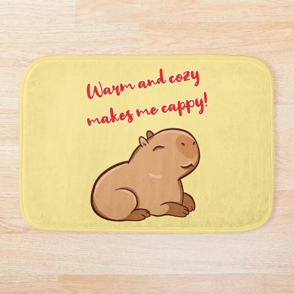 Item preview, Warm cozy cappy capybara designed and sold by manydoodles.