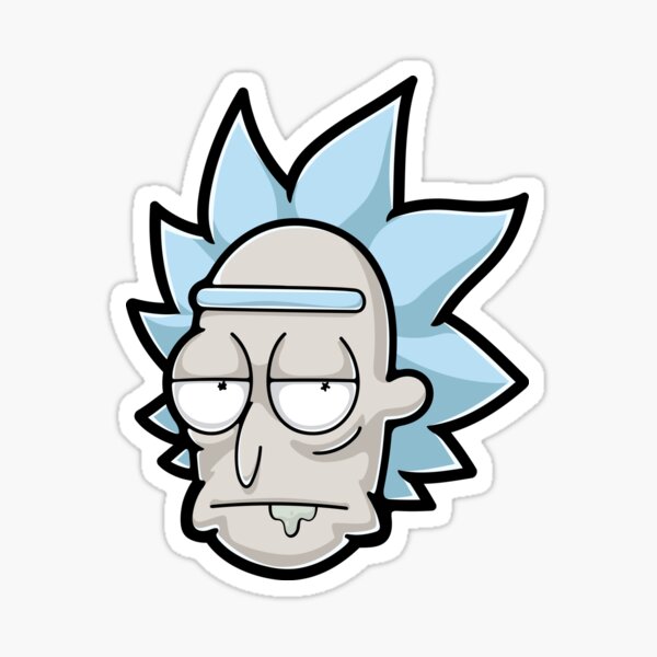 Bored Rick Sanchez Sticker