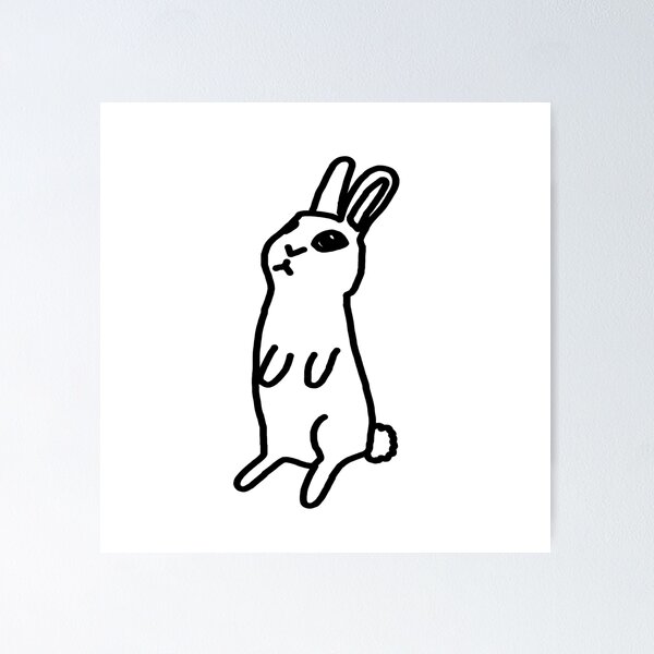 Item preview, Cute Little Bunny Rabbit! designed and sold by Magnetofossil.