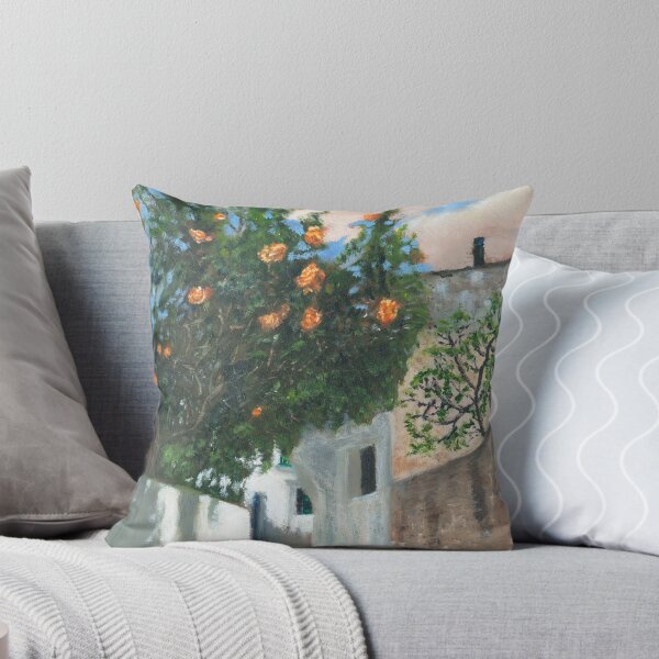 Item preview, Naxos Village Scene, Greek Islands designed and sold by atbenjaminart.
