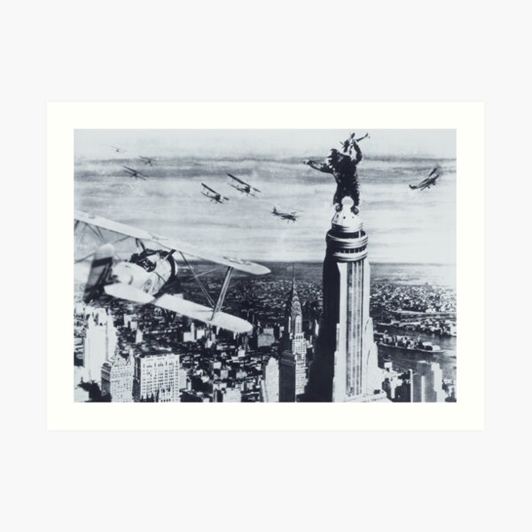 King Kong 1933 Kunstdruck
