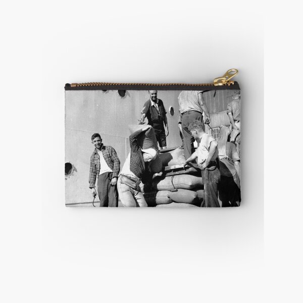 Item preview, Loading wheat, Darling Harbour, Sydney, Australia c1935 designed and sold by anmm.