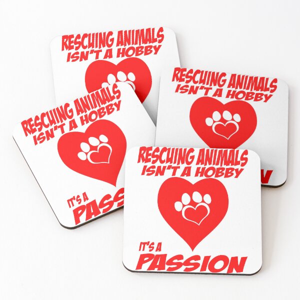 Item preview, Rescuing Animal isn't a Hobby, It's a Passion - Christmas And Birthday Gift Ideas For Dog Lovers designed and sold by ASClothDesign.