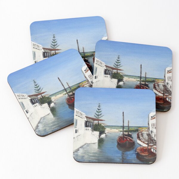 Item preview, Kalives from the bridge, Crete, Greece designed and sold by atbenjaminart.