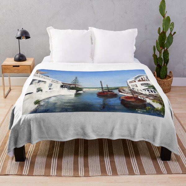 Item preview, Kalives from the bridge, Crete, Greece designed and sold by atbenjaminart.