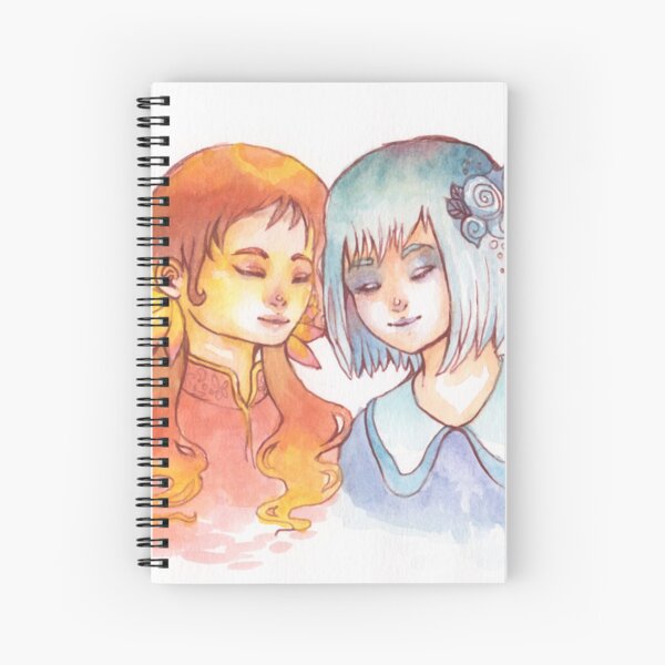 East x West Spiral Notebook