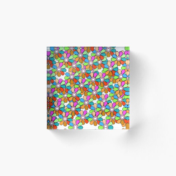 Item preview, colorful flower pattern  nature,spring,clothes pattern  designed and sold by Pongbun Sangkaew.