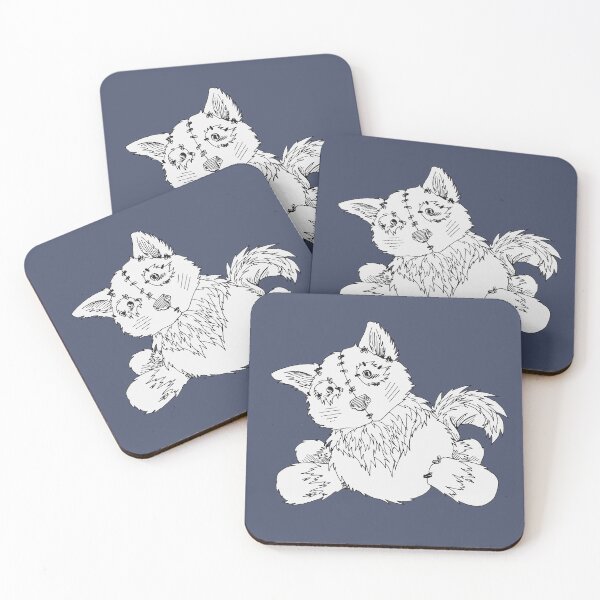 Item preview, White Plush Traced Black designed and sold by Nealoc.