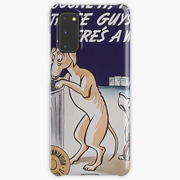 Vintage Doggone It, Fellows WW2 Food Poster Samsung Galaxy Snap Case