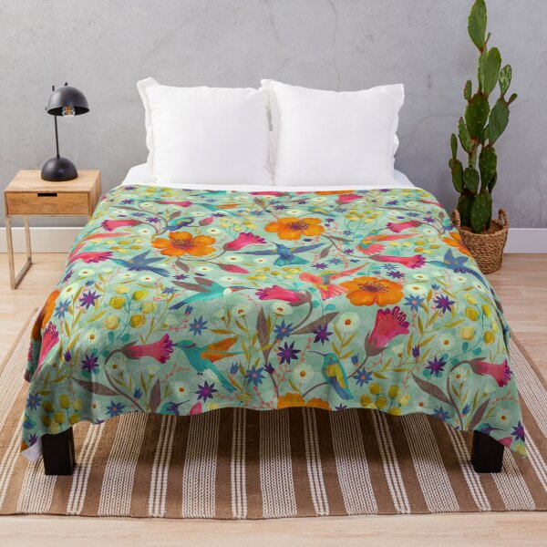 Item preview, humming birds in green designed and sold by Gaia Marfurt.