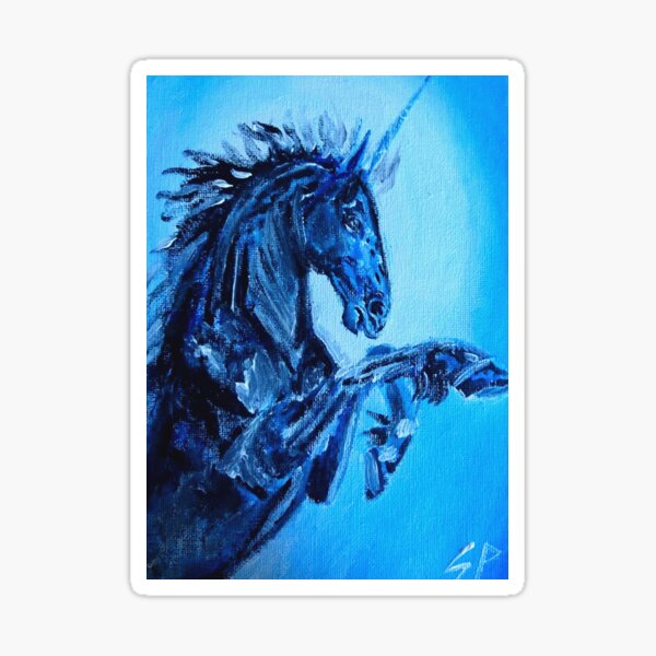 Dark Unicorn Sticker