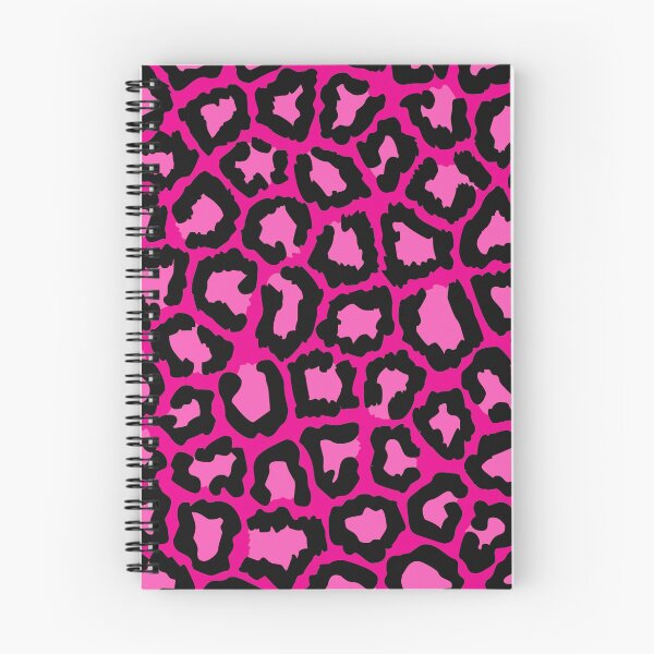 Item preview,  Black Pink, Snow Leopard spotted fur Animal Africa Pattern designed and sold by funnytshirtemp.