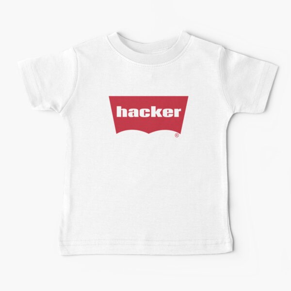 Hacker Kids Babies Clothes Redbubble - stop all hackers t shirt roblox