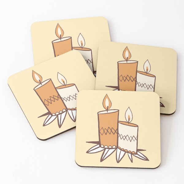 Item preview, Two hygge cosy candles designed and sold by jasmineberry.