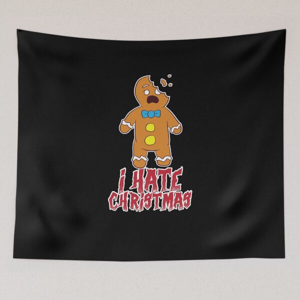 Item preview, Hate Christmas - gingerbread man nibbled designed and sold by Mohja-Design.