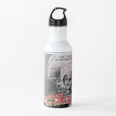 vintage horror science fiction movie poster Water Bottle