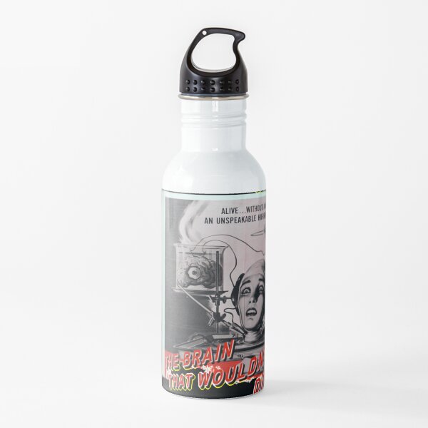 vintage horror science fiction movie poster Water Bottle