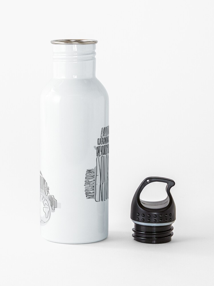 Alternate view of Artsy Sketchy Water Bottle