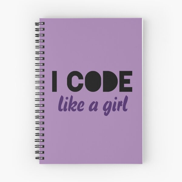 Item preview, I code like a girl designed and sold by FrictionMaxxing.