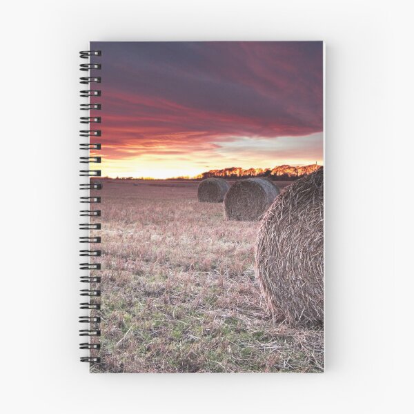Item preview, Hay Bales Sunset designed and sold by Alexander Dutoy.