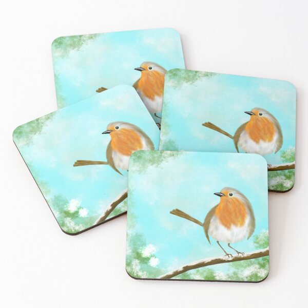 Item preview, Snowy Robin designed and sold by GBUnique2018.