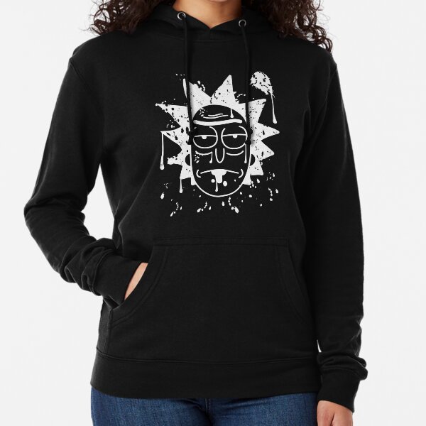 Dripping Rick Sanchez White Lightweight Hoodie