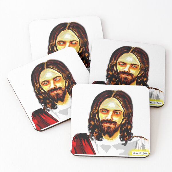 Item preview, Jesus Christ Portrait 1 designed and sold by Karen-K-Soon.