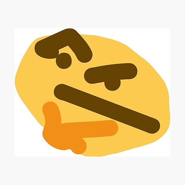 Thinking Emoji PNG Photo - PNG All