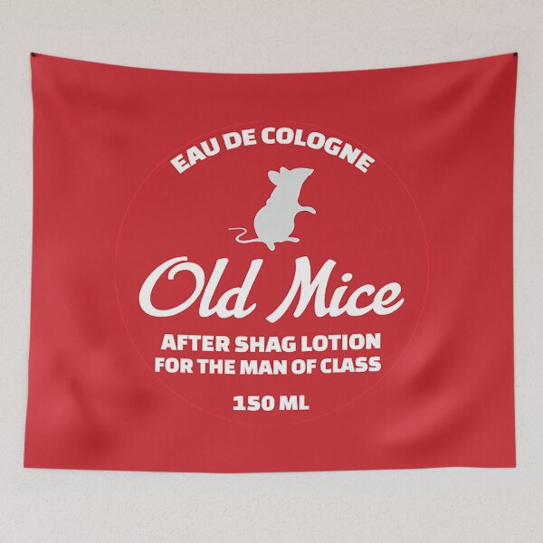 Item preview, Old Mice After Shag lotion For The Man Of Class - Funny Gifts - After Shave Guys designed and sold by happygiftideas.