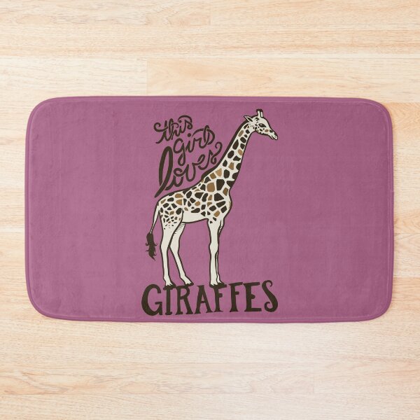 Item preview, This girl loves giraffes designed and sold by FrictionMaxxing.
