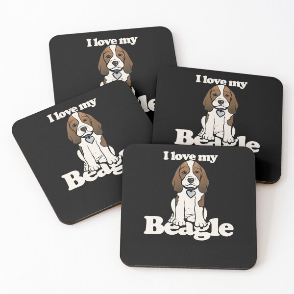 Artikelvorschau, I love my beagle entworfen und verkauft von FrictionMaxxing.